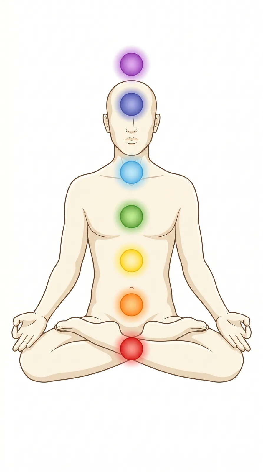 Lámina clínica real: energético · chakras