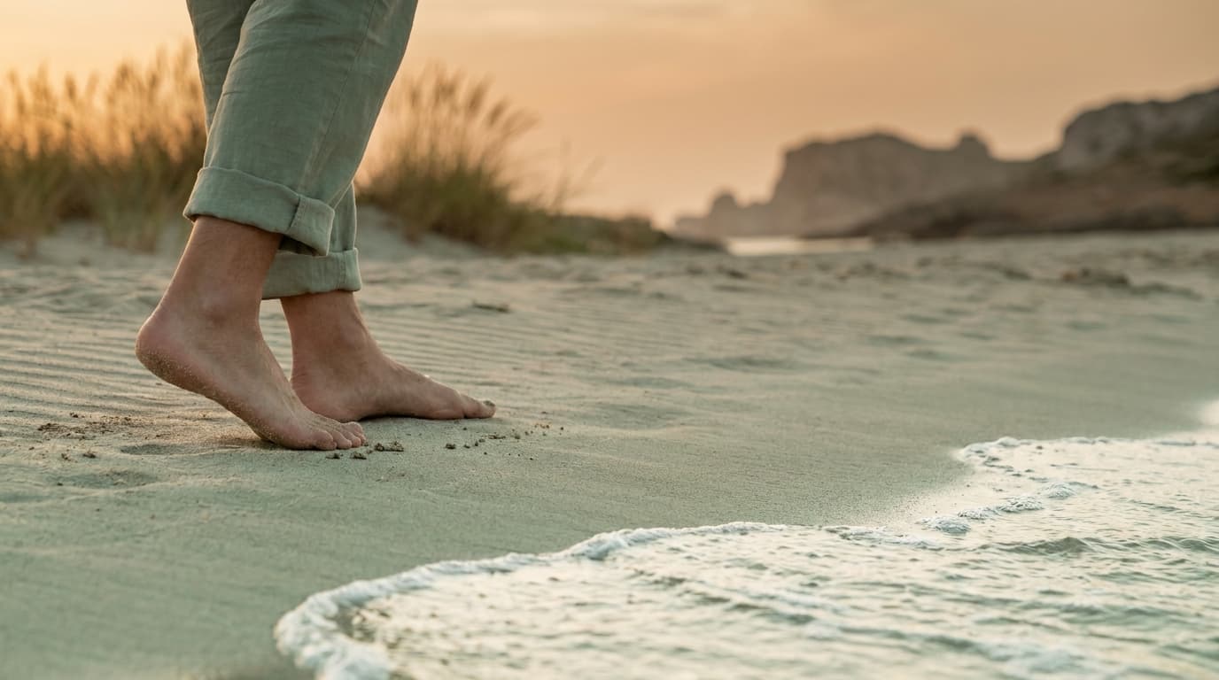 Grounding beneficios: qué hace caminar descalzo por tu sistema nervioso
